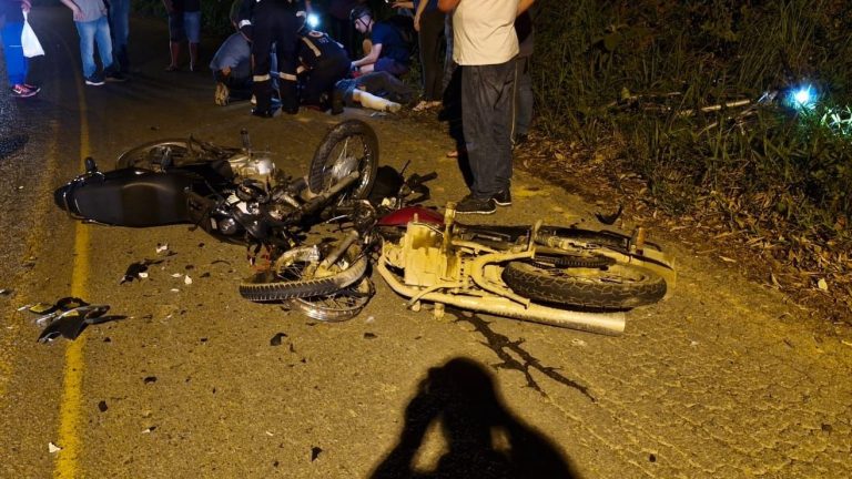 Homem morre após acidente entre motocicletas em São Bento do Sul – Foto: Divulgação/Perfil Multi